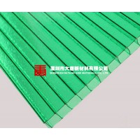龍華區(qū)草綠陽光板 戶外頂棚陽光板 深圳PC板工廠