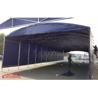 浦東伸縮雨棚移動式活動帳篷制作 寶山移動推拉大棚安裝